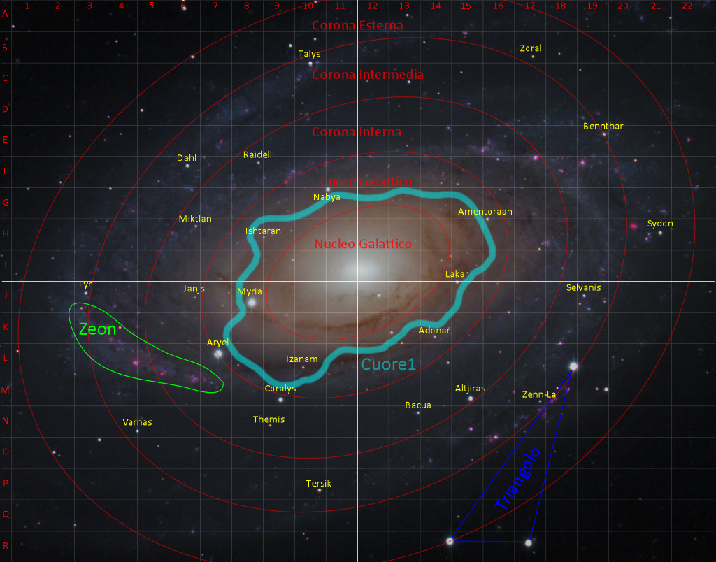 Mappa della Galassia